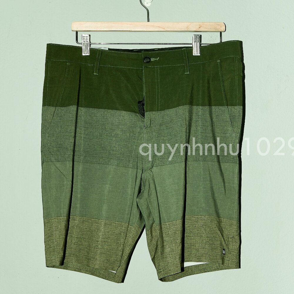 Micros Men's Hybrid Short 4-Way Stretch Flat Front Standard Fit Shorts